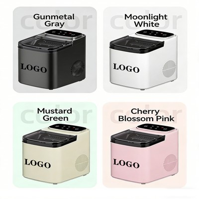 Home Office Portable Ice Maker Countertop Mini Fast Automatic Compact Bullet Ice Machine Appliance